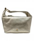 COLE HAANコールハーン）の古着「ミニ ホーボー バッグ」｜ゴールド