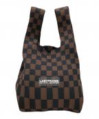 LASTFRAMEラストフレーム）の古着「イチマツマーケットバッグスモール」｜ブラウン