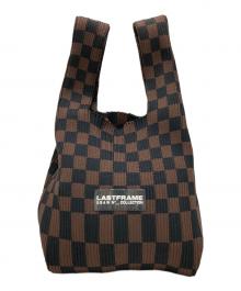 LASTFRAME（ラストフレーム）の古着「イチマツマーケットバッグスモール」｜ブラウン