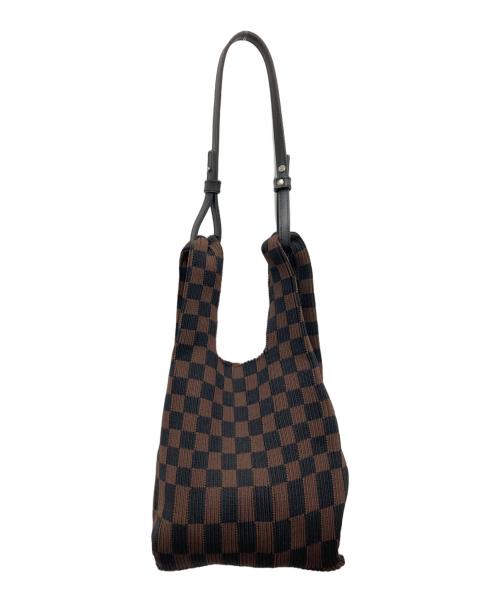 LASTFRAME（ラストフレーム）LASTFRAME (ラストフレーム) イチマツマーケットバッグスモール ブラウンの古着・服飾アイテム