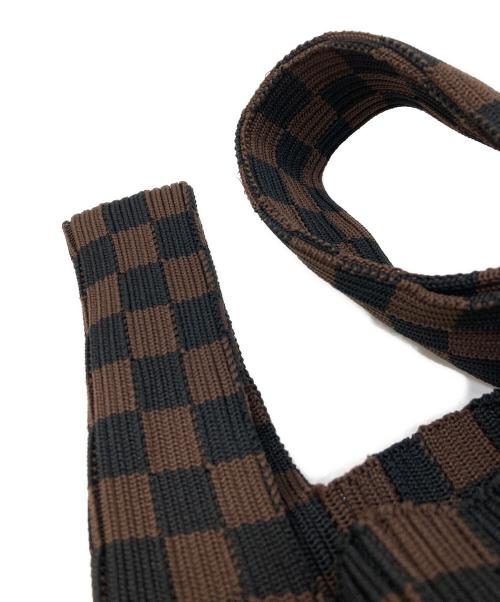 LASTFRAME（ラストフレーム）LASTFRAME (ラストフレーム) イチマツマーケットバッグスモール ブラウンの古着・服飾アイテム