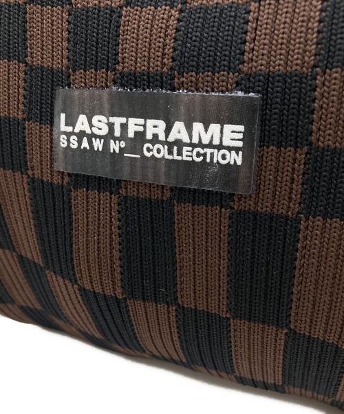 LASTFRAME（ラストフレーム）LASTFRAME (ラストフレーム) イチマツマーケットバッグスモール ブラウンの古着・服飾アイテム