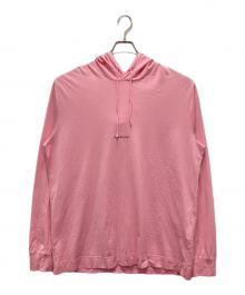 GIVENCHY（ジバンシィ）の古着「ロゴ プリントジャージ パーカー」｜ピンク