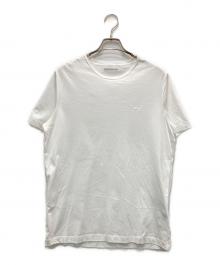 PRADA（プラダ）の古着「logo embroidery tee shirt」｜ホワイト