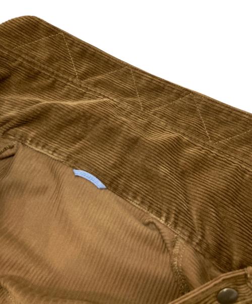 kenneth field（ケネスフィールド）kenneth field (ケネスフィールド) コーデュロイリバーガイドジャケット ブラウン サイズ:Mの古着・服飾アイテム