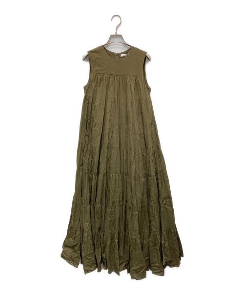 MARIHA（マリハ）MARIHA (マリハ) ミューズのドレス カーキ サイズ:36の古着・服飾アイテム