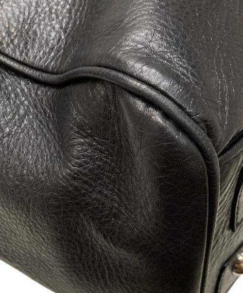 MULBERRY（マルベリー）MULBERRY (マルベリー) レザーハンドバッグ ブラックの古着・服飾アイテム