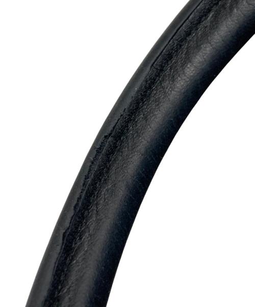 MULBERRY（マルベリー）MULBERRY (マルベリー) レザーハンドバッグ ブラックの古着・服飾アイテム