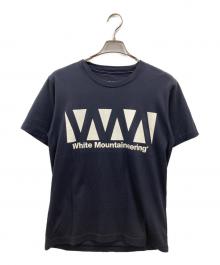 WHITE MOUNTAINEERING（ホワイトマウンテ二アニング）の古着「WM LOGO PRINTED T-SHIRT」｜ブラック