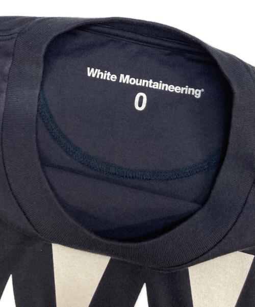 WHITE MOUNTAINEERING（ホワイトマウンテ二アニング）WHITE MOUNTAINEERING (ホワイトマウンテ二アニング) WM LOGO PRINTED T-SHIRT ブラックの古着・服飾アイテム