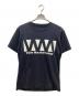 WHITE MOUNTAINEERING（ホワイトマウンテ二アニング）の古着「WM LOGO PRINTED T-SHIRT」｜ブラック