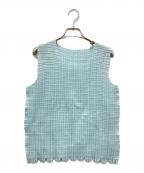 ISSEY MIYAKEイッセイミヤケ）の古着「超音波カッティングプリーツ」｜ブルー