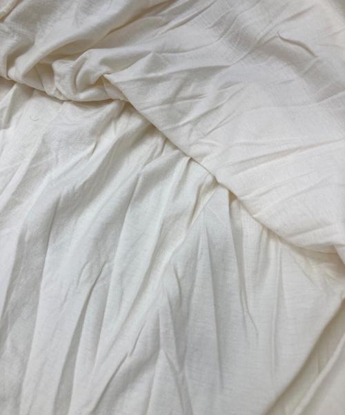 nagonstans（ナゴンスタンス）nagonstans (ナゴンスタンス) ソフト天竺ギャザースカート アイボリー サイズ:36の古着・服飾アイテム