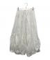 nagonstans (ナゴンスタンス) 撥水バルーンアシメスカート ホワイト サイズ:S：6000円