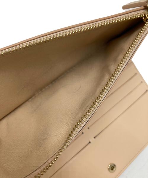 JIL SANDER（ジルサンダー）JIL SANDER (ジルサンダー) 長財布 ベージュの古着・服飾アイテム