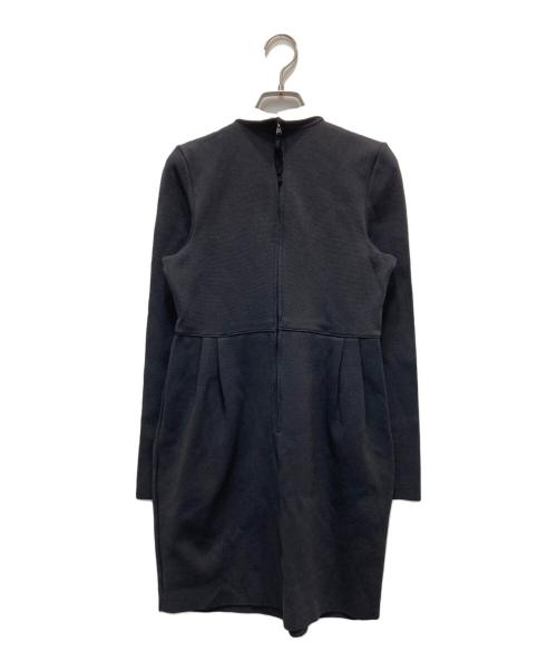 FOXEY BOUTIQUE（フォクシー ブティック）FOXEY BOUTIQUE (フォクシー ブティック) グラシュー 襟付きワンピース ブラック サイズ:38の古着・服飾アイテム