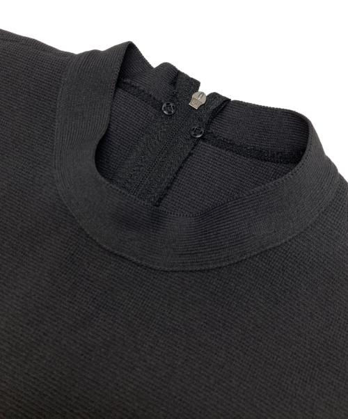 FOXEY BOUTIQUE（フォクシー ブティック）FOXEY BOUTIQUE (フォクシー ブティック) グラシュー 襟付きワンピース ブラック サイズ:38の古着・服飾アイテム