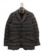 MONTECOREモンテコーレ）の古着「レイヤードダウンジャケット」｜ブラウン