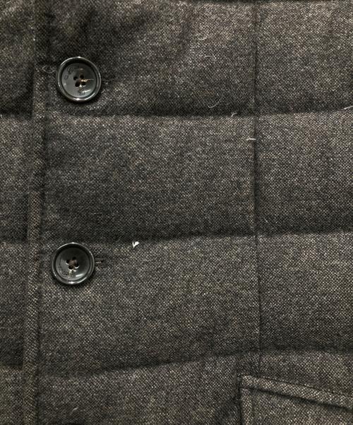 MONTECORE（モンテコーレ）MONTECORE (モンテコーレ) レイヤードダウンジャケット ブラウン サイズ:48の古着・服飾アイテム