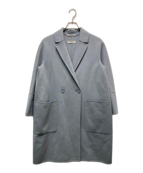 'S Max Mara（エスマックスマーラ）'S Max Mara (エスマックスマーラ) ダブルフェイスコート グレー サイズ:40の古着・服飾アイテム