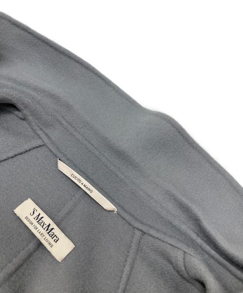 'S Max Mara（エスマックスマーラ）'S Max Mara (エスマックスマーラ) ダブルフェイスコート グレー サイズ:40の古着・服飾アイテム
