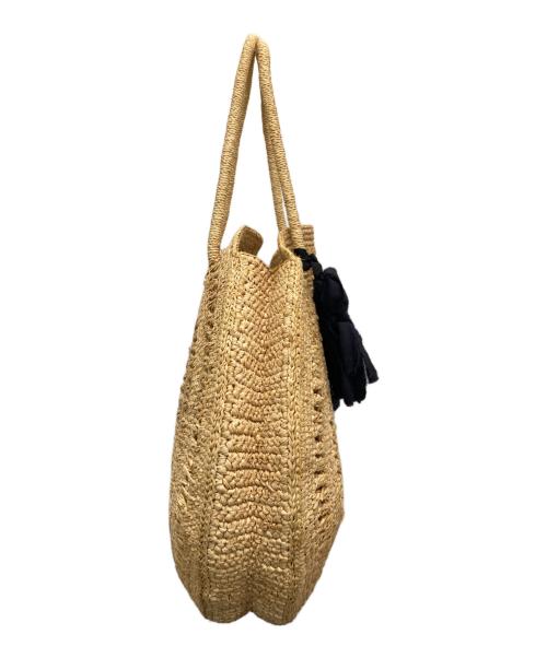 MAISON N.H PARIS（メゾン・エヌ・アッシュ・パリ）MAISON N.H PARIS (メゾン・エヌ・アッシュ・パリ) CIRCLE BAG ベージュの古着・服飾アイテム