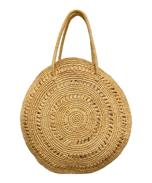 MAISON N.H PARIS（メゾン・エヌ・アッシュ・パリ）MAISON N.H PARIS (メゾン・エヌ・アッシュ・パリ) CIRCLE BAG ベージュの古着・服飾アイテム