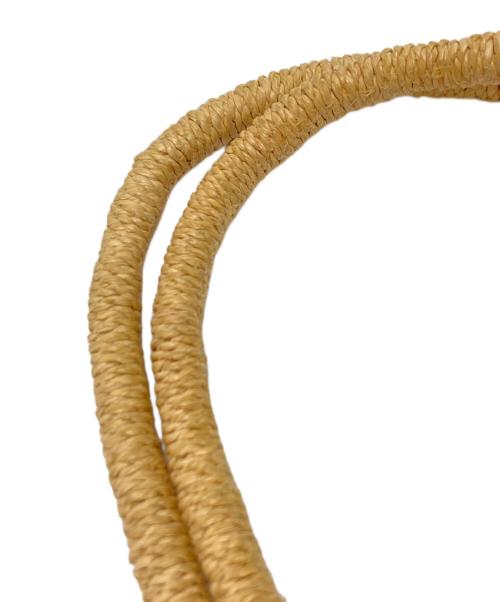 MAISON N.H PARIS（メゾン・エヌ・アッシュ・パリ）MAISON N.H PARIS (メゾン・エヌ・アッシュ・パリ) CIRCLE BAG ベージュの古着・服飾アイテム