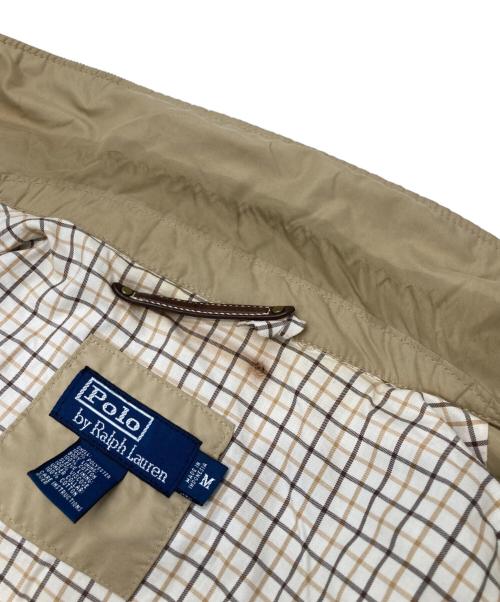 POLO RALPH LAUREN（ポロ・ラルフローレン）POLO RALPH LAUREN (ポロ・ラルフローレン) ハリントンジャケット ベージュ サイズ:Mの古着・服飾アイテム