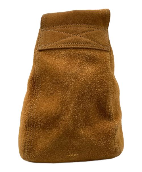 KOLOR（カラー）KOLOR (カラー) PORTER (ポーター) スエードトートバッグ ベージュの古着・服飾アイテム