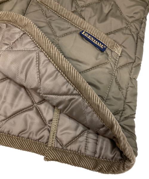 LAVENHAM（ラベンハム）LAVENHAM (ラベンハム) キルティングコート ブラウン サイズ:38の古着・服飾アイテム