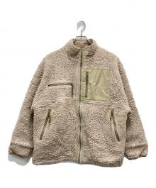 THE NORTHFACE PURPLELABEL（ザ・ノースフェイス パープルレーベル）の古着「ウールボアフリースフィールドジャケット」｜ベージュ