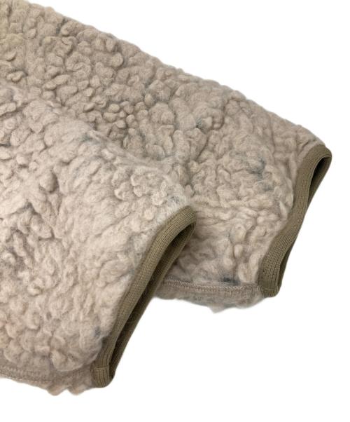 THE NORTHFACE PURPLELABEL（ザ・ノースフェイス パープルレーベル）THE NORTHFACE PURPLELABEL (ザ・ノースフェイス パープルレーベル) ウールボアフリースフィールドジャケット ベージュ サイズ:Lの古着・服飾アイテム