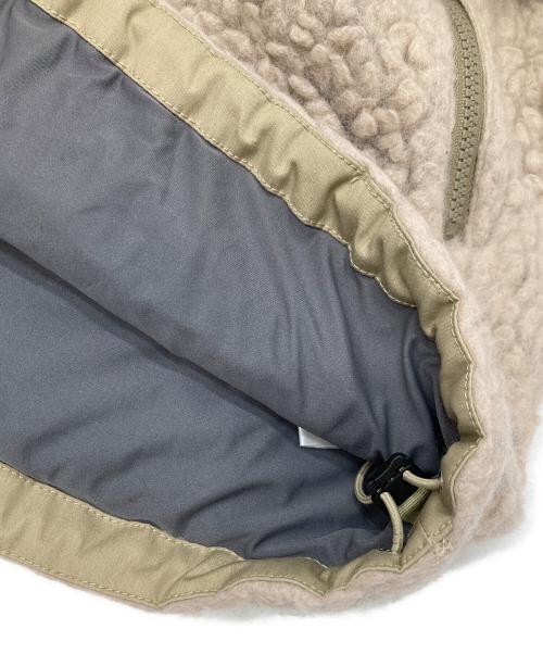 THE NORTHFACE PURPLELABEL（ザ・ノースフェイス パープルレーベル）THE NORTHFACE PURPLELABEL (ザ・ノースフェイス パープルレーベル) ウールボアフリースフィールドジャケット ベージュ サイズ:Lの古着・服飾アイテム