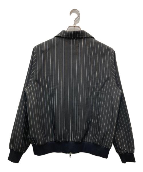 glamb（グラム）glamb (グラム) Sparkle Stripe Track Jacket ブラック サイズ:Sの古着・服飾アイテム