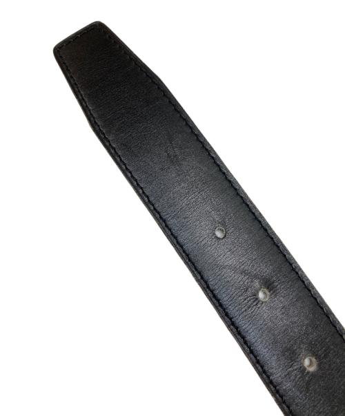 HERMES（エルメス）HERMES (エルメス) ボックスカーフHパンチングバックルベルト ブラックの古着・服飾アイテム