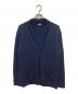 COMOLI（コモリ）の古着「ウールニットカーディガン」｜ネイビー