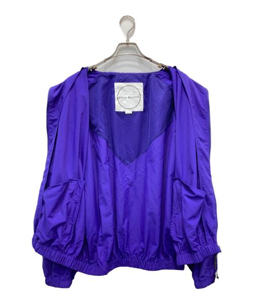 BURLAP OUTFITTER（バーラップアウトフィッター）BURLAP OUTFITTER (バーラップアウトフィッター) ナイロンジャケット パープル サイズ:Mの古着・服飾アイテム