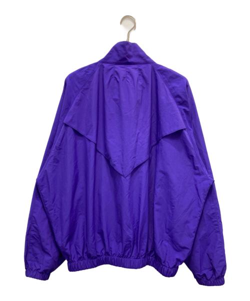 BURLAP OUTFITTER（バーラップアウトフィッター）BURLAP OUTFITTER (バーラップアウトフィッター) ナイロンジャケット パープル サイズ:Mの古着・服飾アイテム
