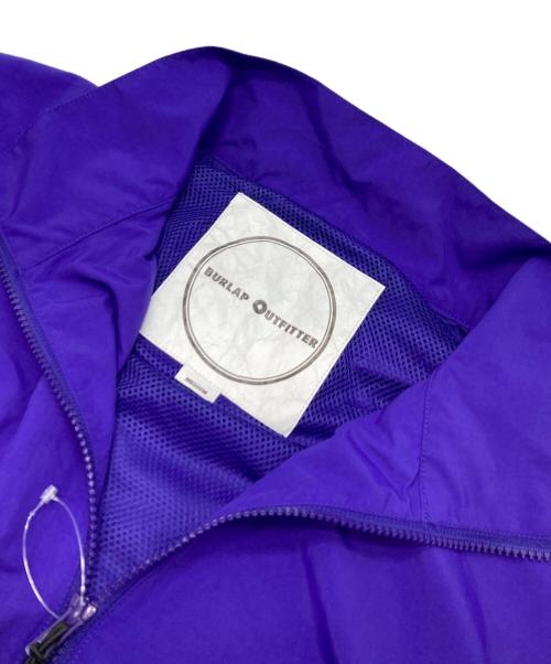 BURLAP OUTFITTER（バーラップアウトフィッター）BURLAP OUTFITTER (バーラップアウトフィッター) ナイロンジャケット パープル サイズ:Mの古着・服飾アイテム