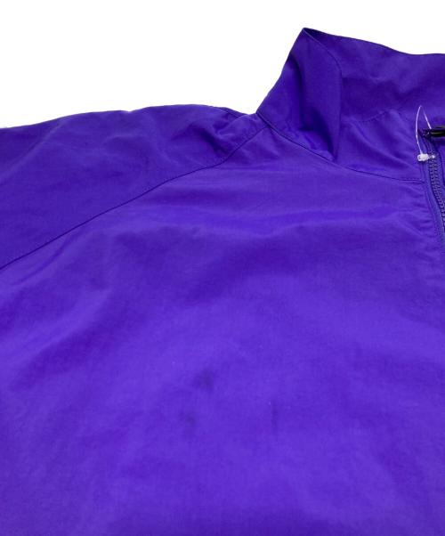BURLAP OUTFITTER（バーラップアウトフィッター）BURLAP OUTFITTER (バーラップアウトフィッター) ナイロンジャケット パープル サイズ:Mの古着・服飾アイテム