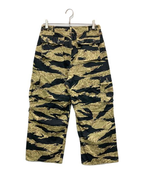 東洋エンタープライズ（トウヨウエンタープライズ）東洋エンタープライズ (トウヨウエンタープライズ) GOLD TIGER STRIPE TROUSERS ゴールド×ブラック サイズ:Sの古着・服飾アイテム