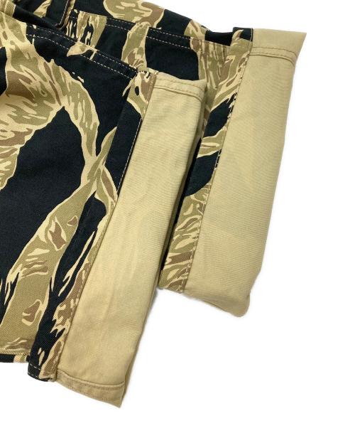 東洋エンタープライズ（トウヨウエンタープライズ）東洋エンタープライズ (トウヨウエンタープライズ) GOLD TIGER STRIPE TROUSERS ゴールド×ブラック サイズ:Sの古着・服飾アイテム