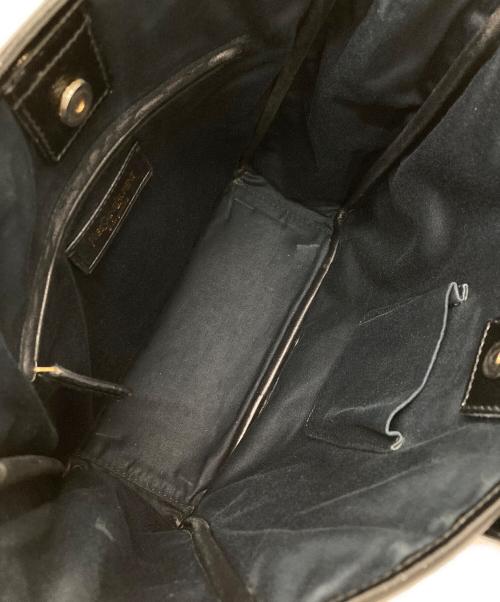Yves Saint Laurent（イヴサンローラン）Yves Saint Laurent (イヴサンローラン) Yメールトートバッグ ブラックの古着・服飾アイテム