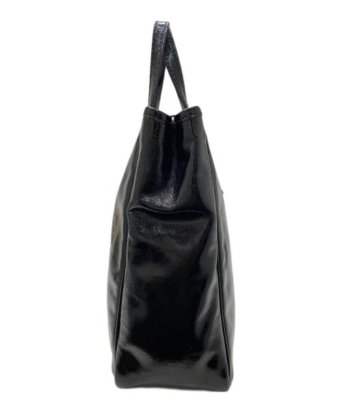 Yves Saint Laurent（イヴサンローラン）Yves Saint Laurent (イヴサンローラン) Yメールトートバッグ ブラックの古着・服飾アイテム