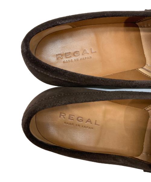 REGAL（リーガル）REGAL (リーガル) スエードローファー ブラウン サイズ:25 1/2の古着・服飾アイテム
