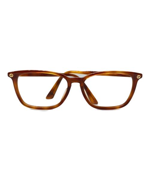 GUCCI（グッチ）GUCCI (グッチ) サングラス ブラウン サイズ:54□16の古着・服飾アイテム