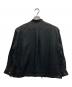 FRAMeWORK (フレームワーク) フレンチリネンドロストシャツ ブラック サイズ:不明（実寸参照）：7000円