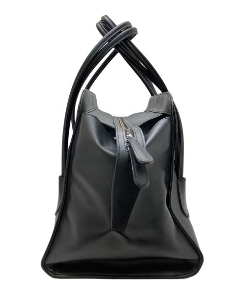 SR SHEER（シアー）SR SHEER (シアー) ハンドバッグ ブラックの古着・服飾アイテム