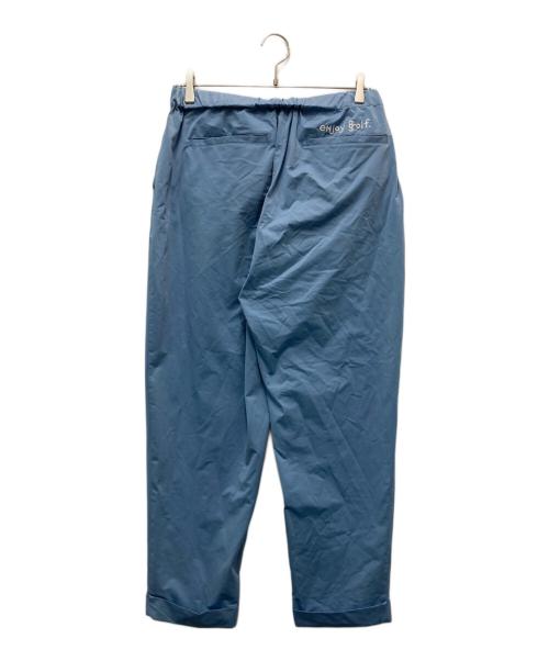 8G SHOOT（エイジシュート）8G SHOOT (エイジシュート) CENTER PRESS ADJUSTABLE PANTS ブルー サイズ:XLの古着・服飾アイテム